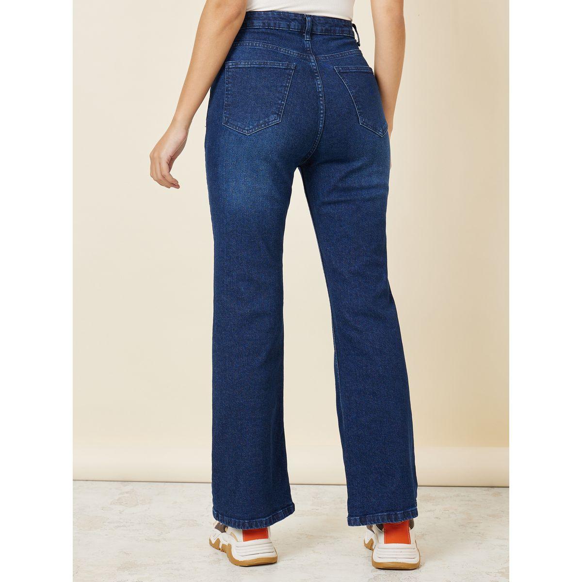 جينز بخصر عالي وحواف واسعة-women-clothing-bottoms-jeans-image-4