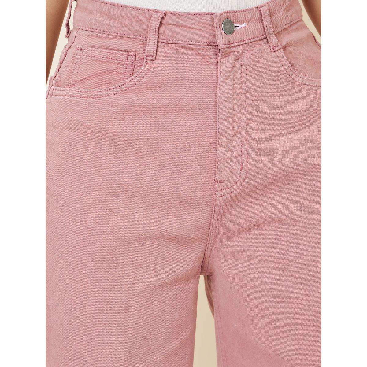 Styli Solid Wide Leg High Waist Jeans-women-clothing-bottoms-jeans-image-3