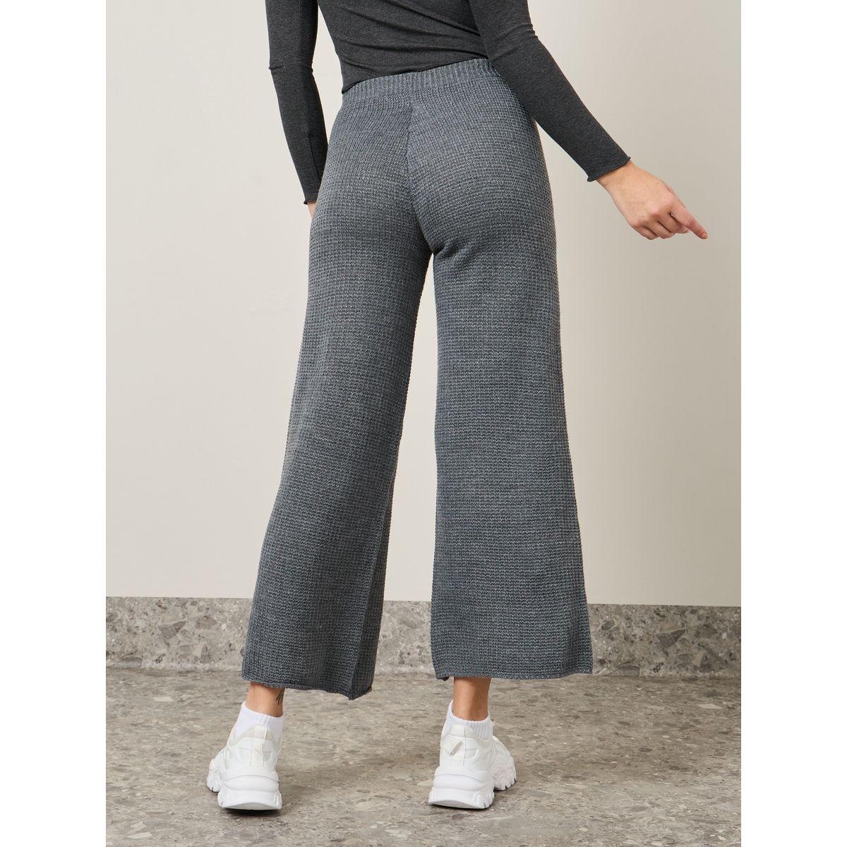 Styli Flat Knit Textured Wide Leg Pants-women-clothing-bottoms-trousers-image-4