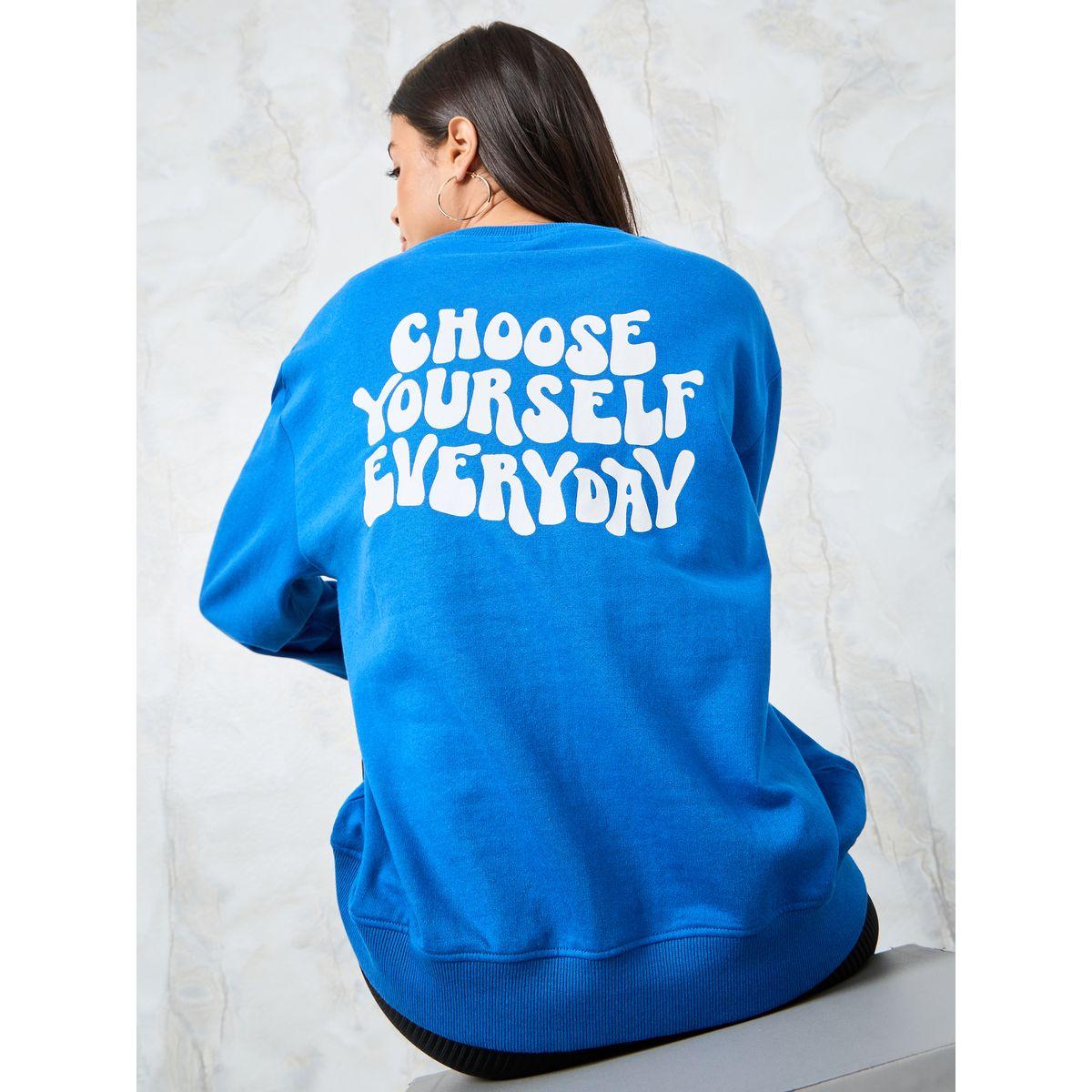 سويت شيرت بقصة عادية-women-winterwear-hoodiesandsweatshirts-sweatshirts-image-1