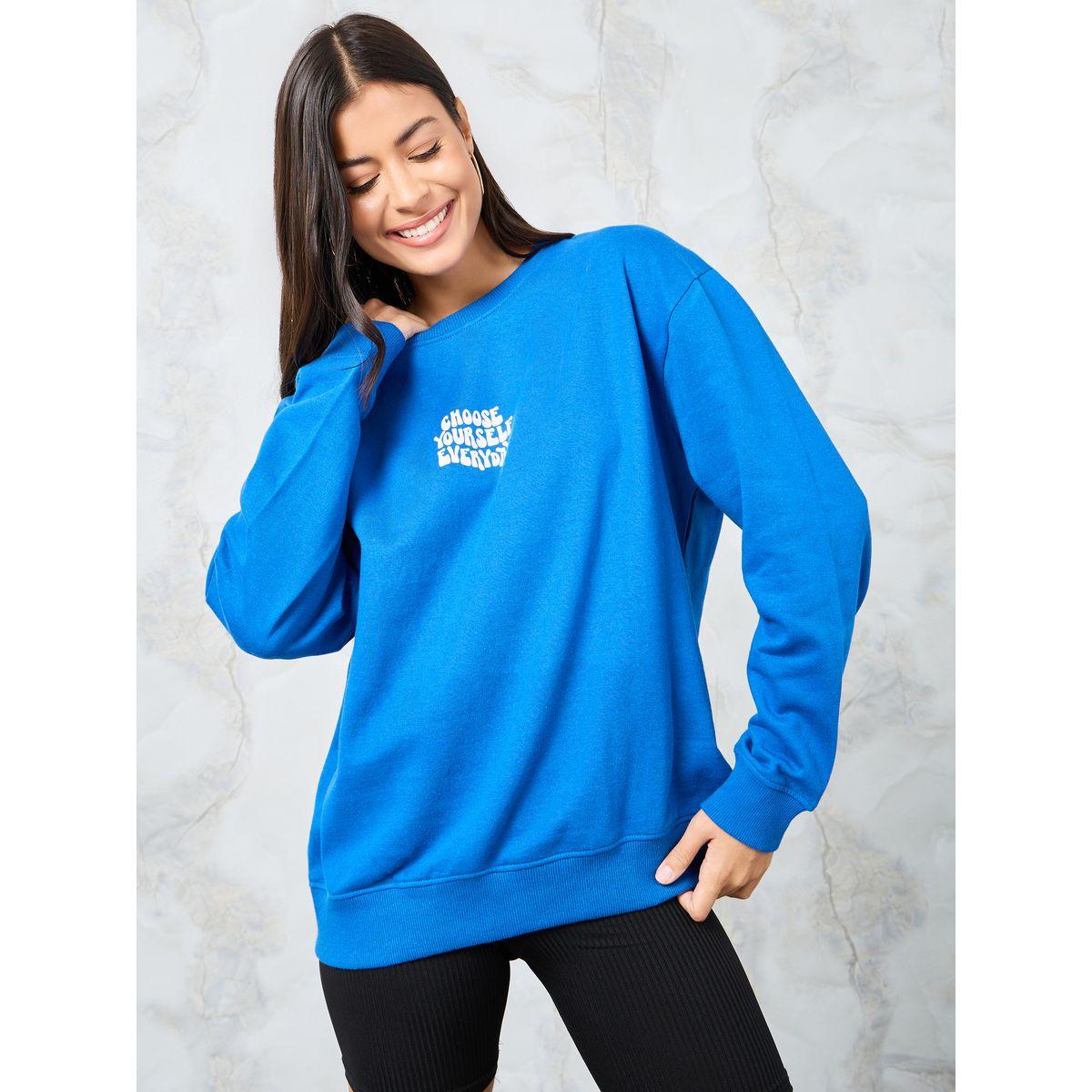 سويت شيرت بقصة عادية-women-winterwear-hoodiesandsweatshirts-sweatshirts-image-3