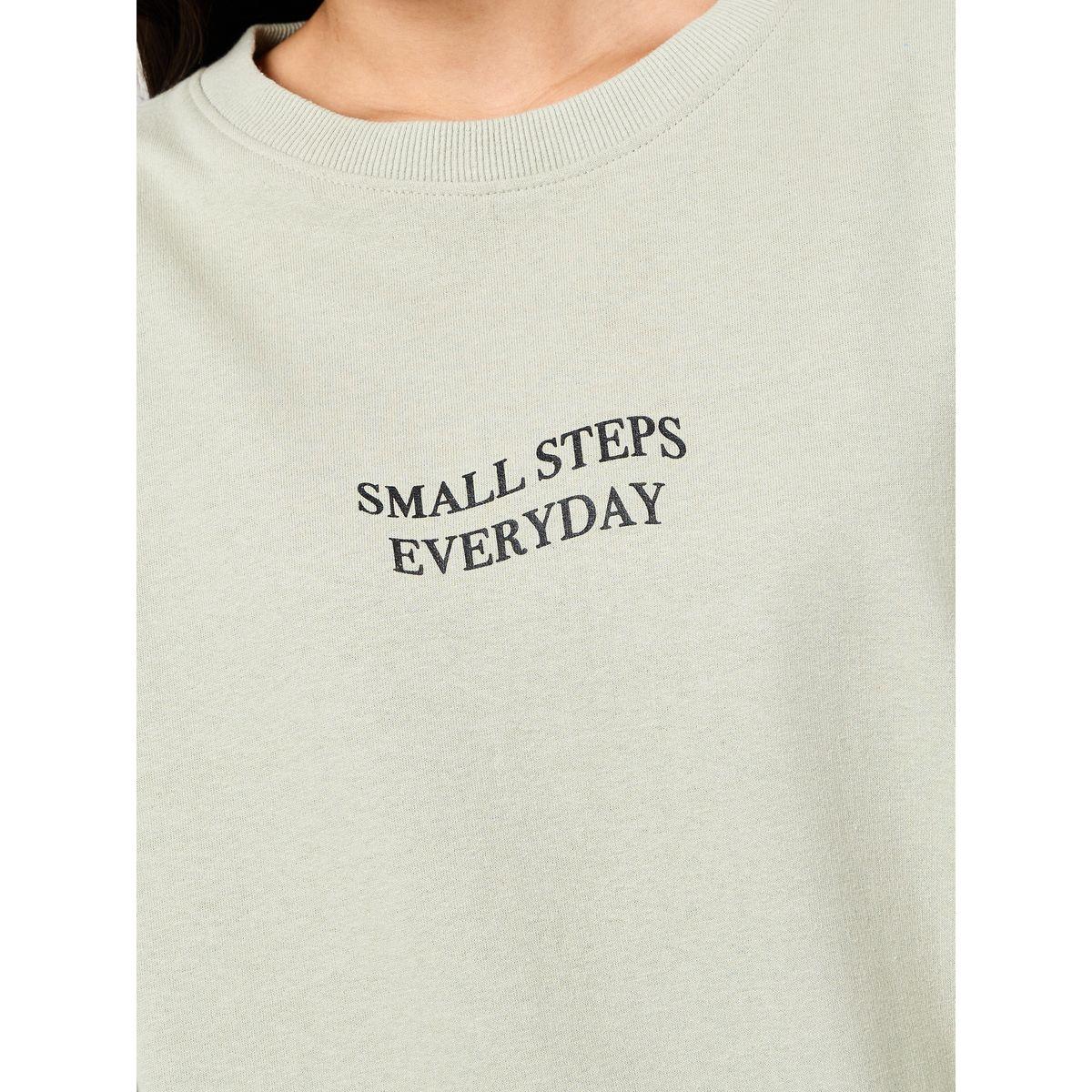 Styli Regular Fit Slogan Sweatshirt with Long Sleeve-women-winterwear-hoodiesandsweatshirts-sweatshirts-image-3