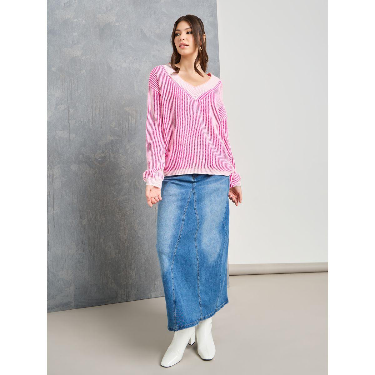 سويتر واسع بأكتاف منخفضة-women-winterwear-cardigansandjumpers-cardigans-image-2