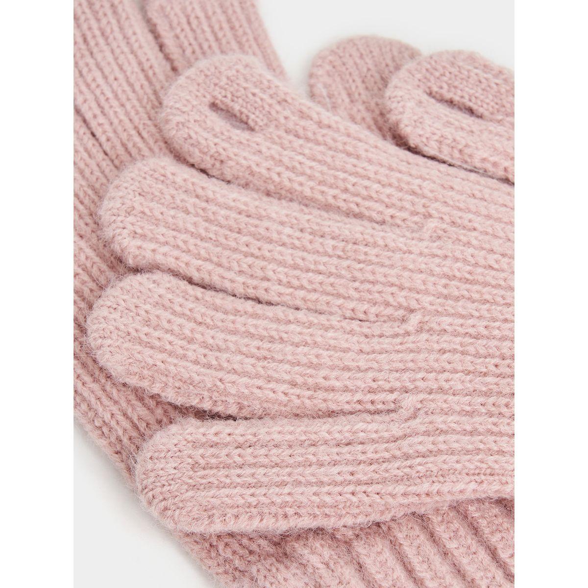 قفازات يد بتفاصيل محبوكة-women-winterwear-gloves-image-1