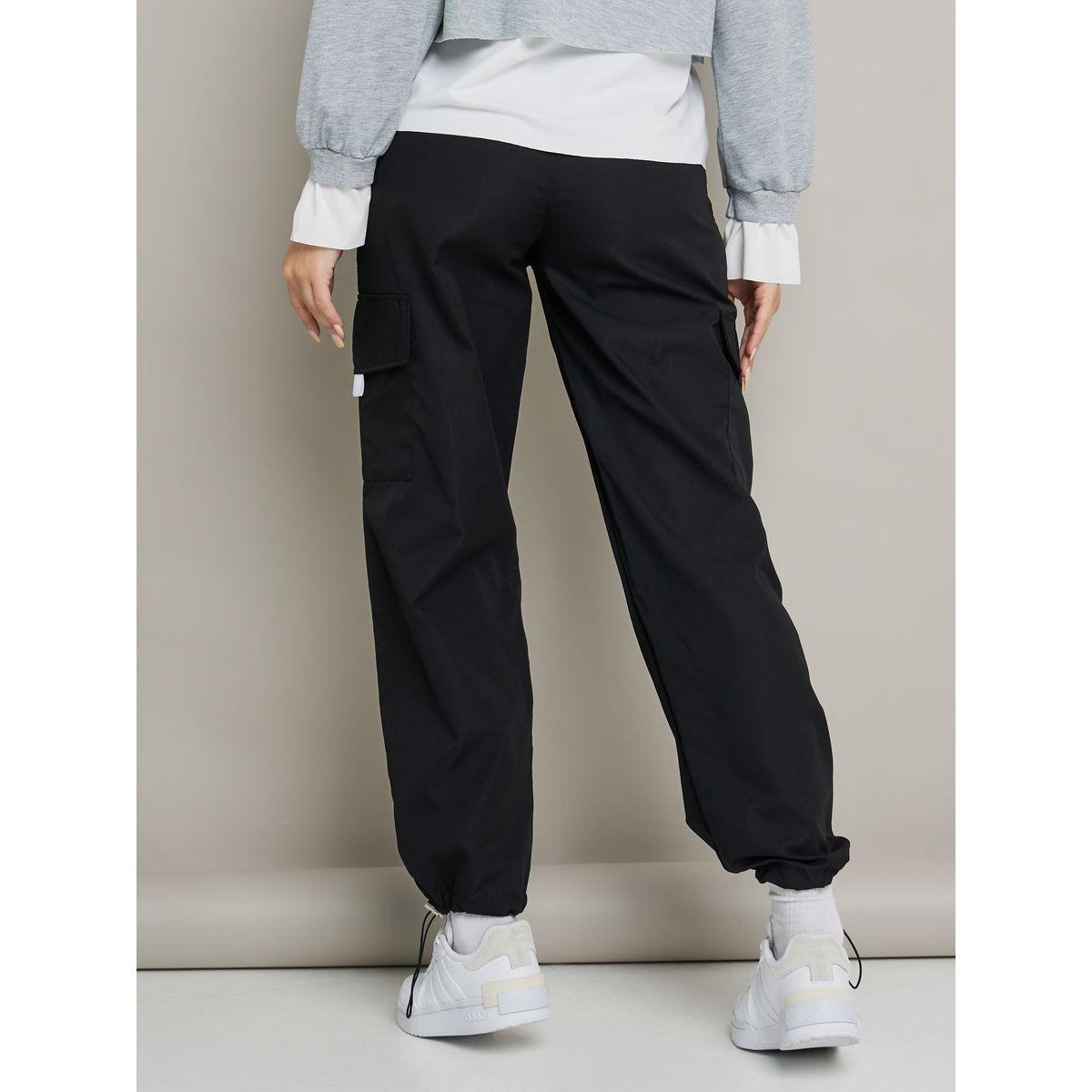 Styli Drawcord Waistband Cargo Pants-women-clothing-bottoms-trousers-image-4