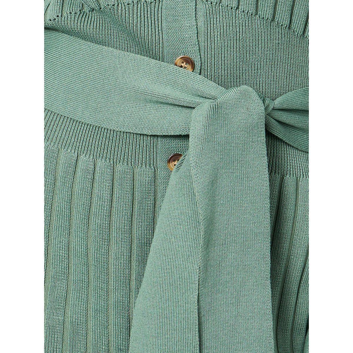 فستان ميدي مضلع برباط خصر-women-clothing-dresses-image-3