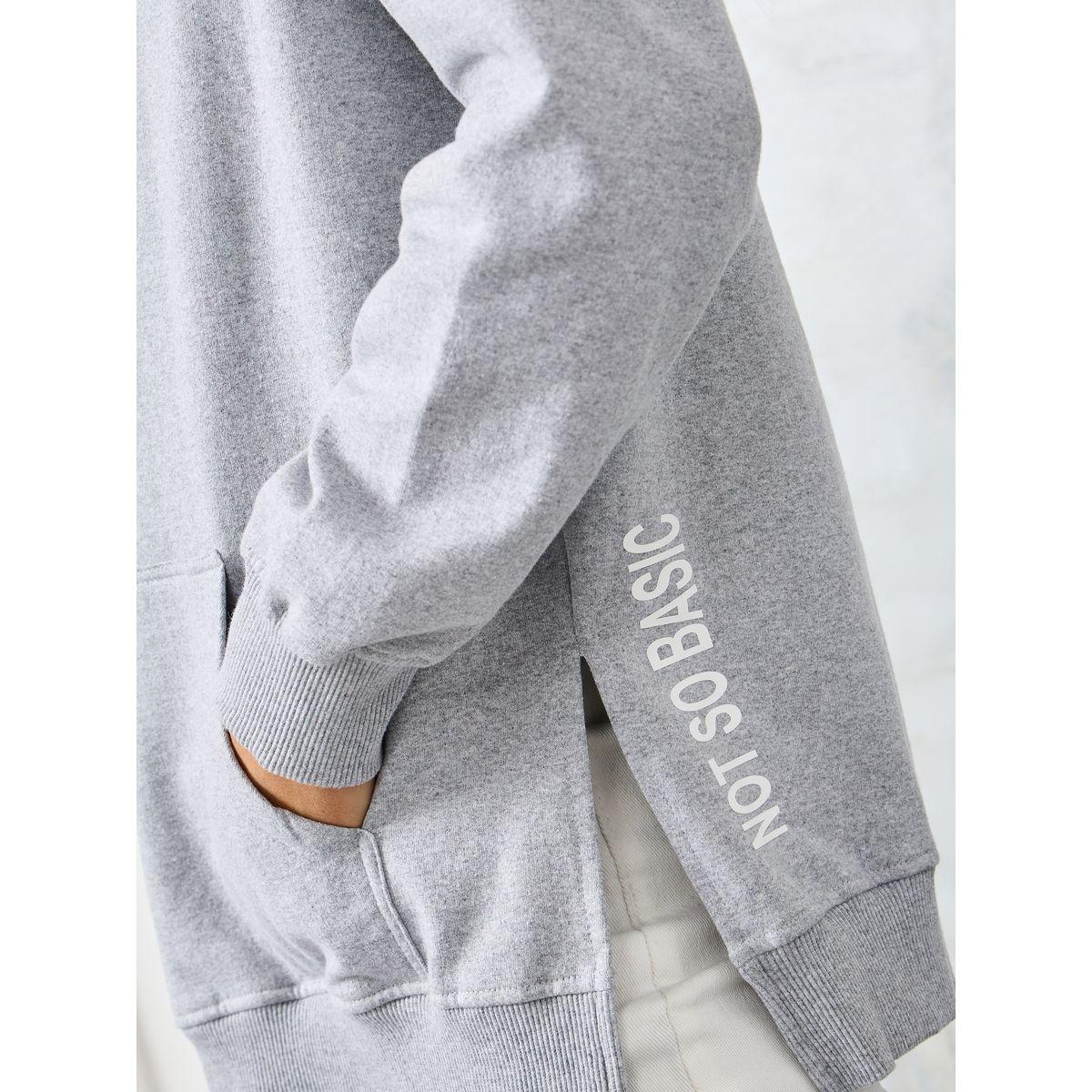 Styli Oversized Slogan Longline Hoodie with Side Slit-women-winterwear-hoodiesandsweatshirts-hoodies-image-5