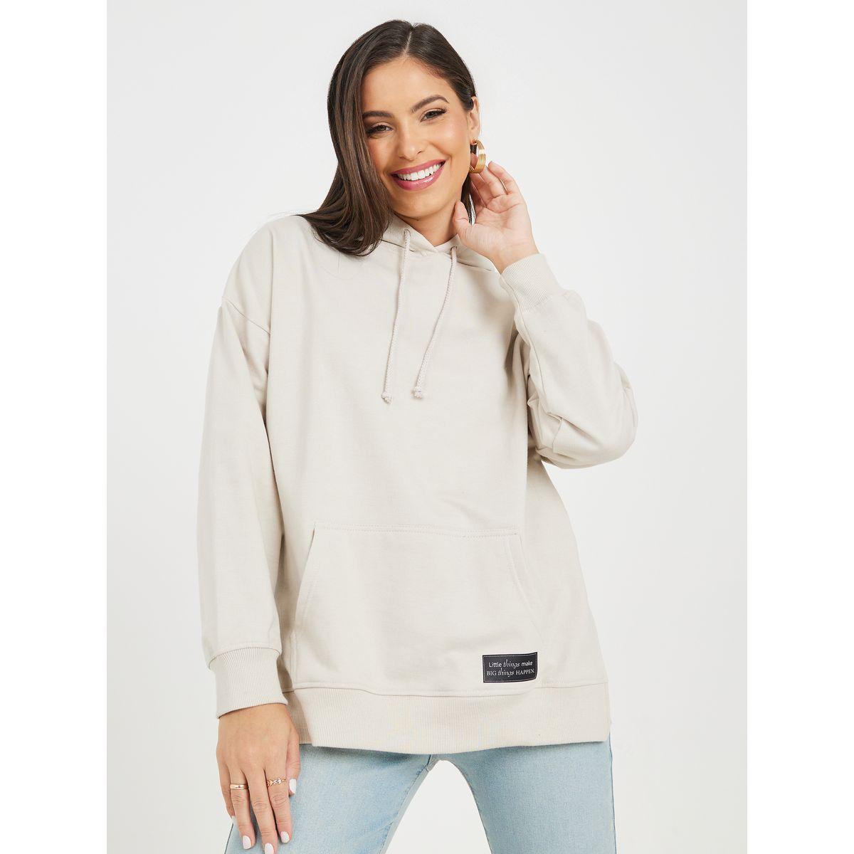 هودي واسع بشق جانبي-women-clothing-hoodiesandsweatshirts-hoodies-image-1