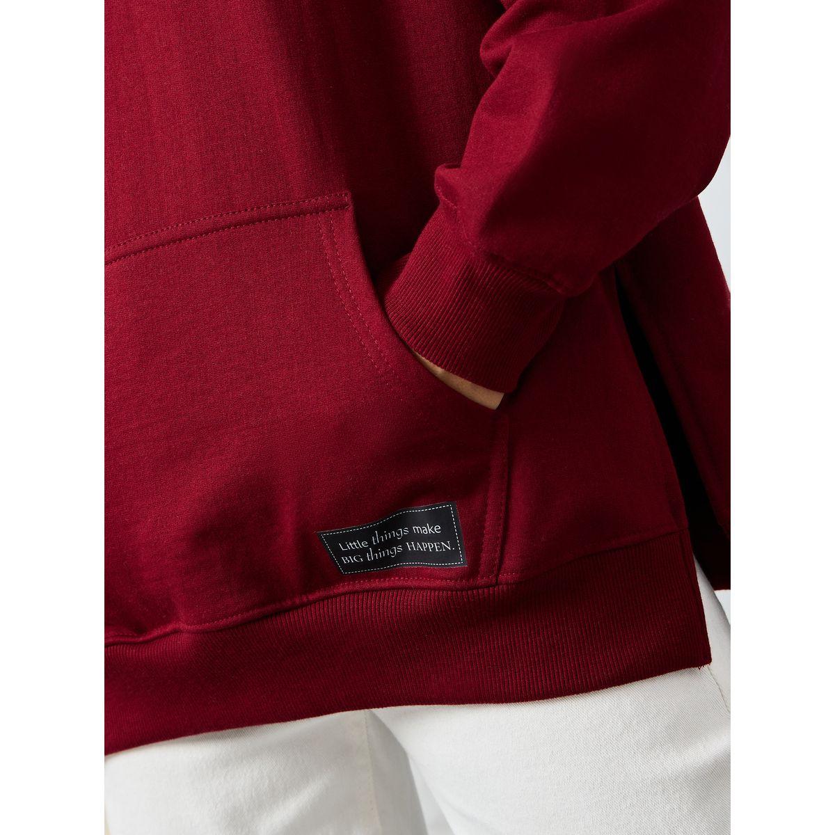Styli Oversized Longline Hoodie with Badge & Side Slit-women-winterwear-hoodiesandsweatshirts-hoodies-image-3