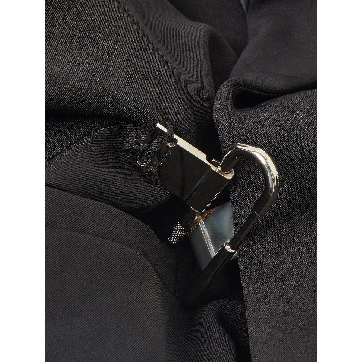 Styli Solid Notch Lapel Blazer with Hook Closure-women-clothing-coatsandjackets-blazers-image-5