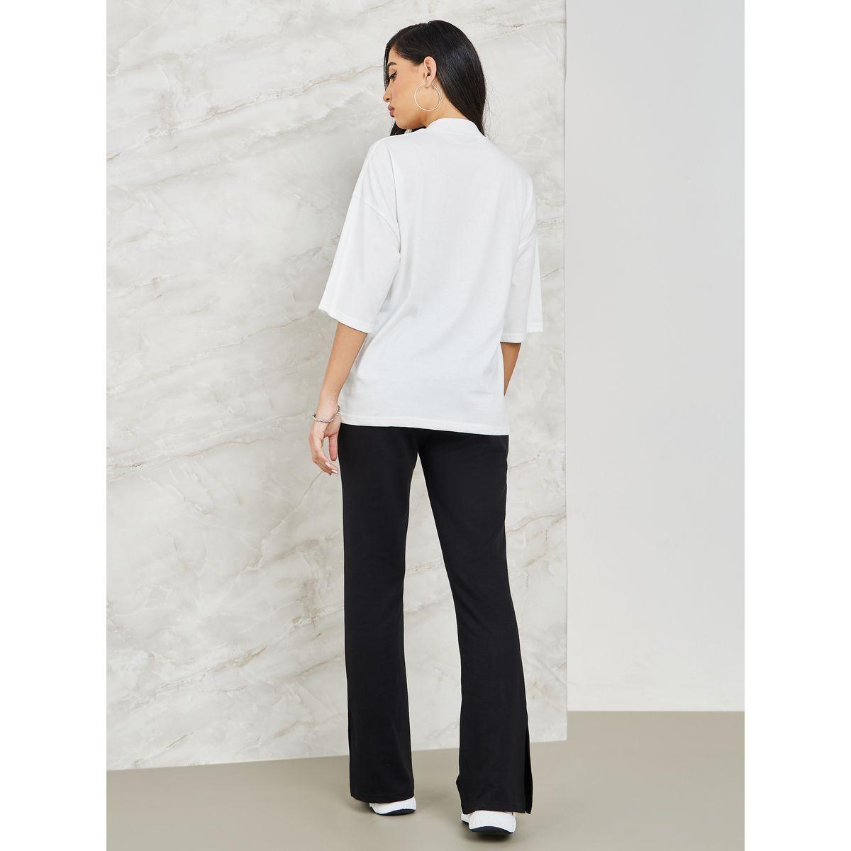 طقم منسق من ( تيشيرت + بنطال )-women-clothing-coordsets-image-5