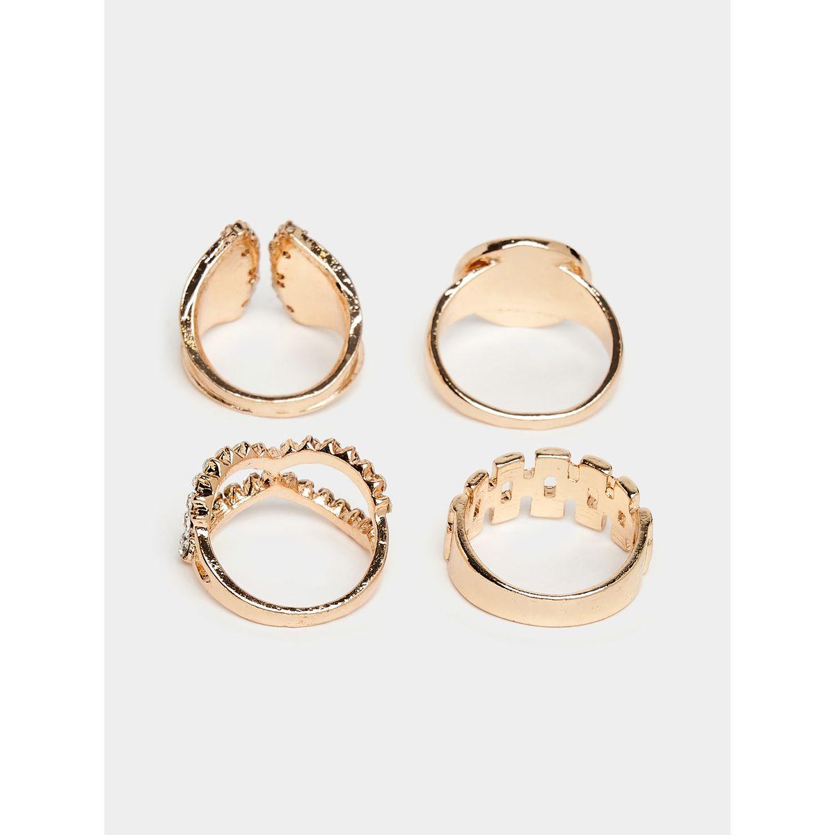 Styli Set Of 4 - Cut Out Rings-women-watchesandjewellery-jewellery-rings-image-2