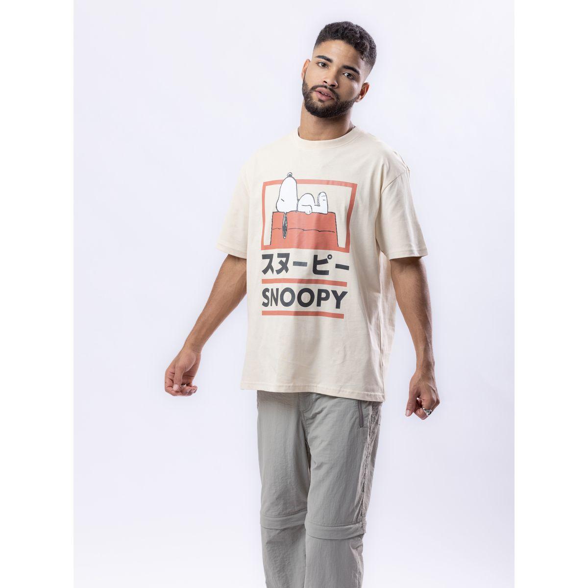 تيشيرت كاجوال بقصة مريحة أوربان هُول × ستايلي-men-clothing-tshirtsandpolos-tshirts-image-1