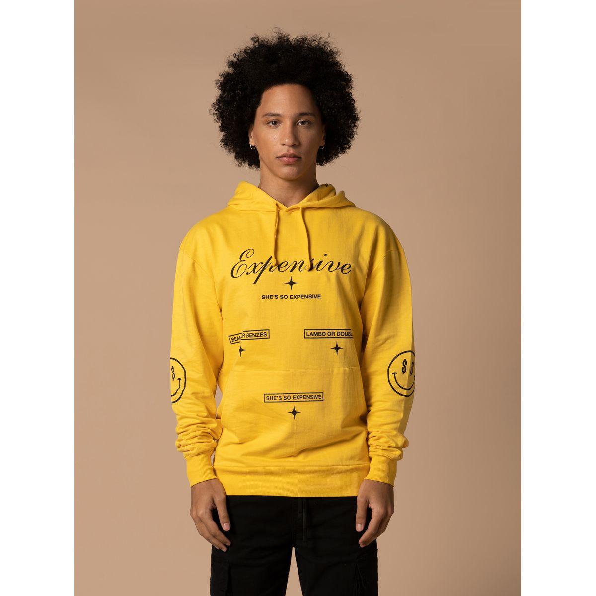 URBAN HAUL X Styli Dollar Sign Emoji Print Regular Hoodie-men-winterwear-hoodiesandsweatshirts-image-1