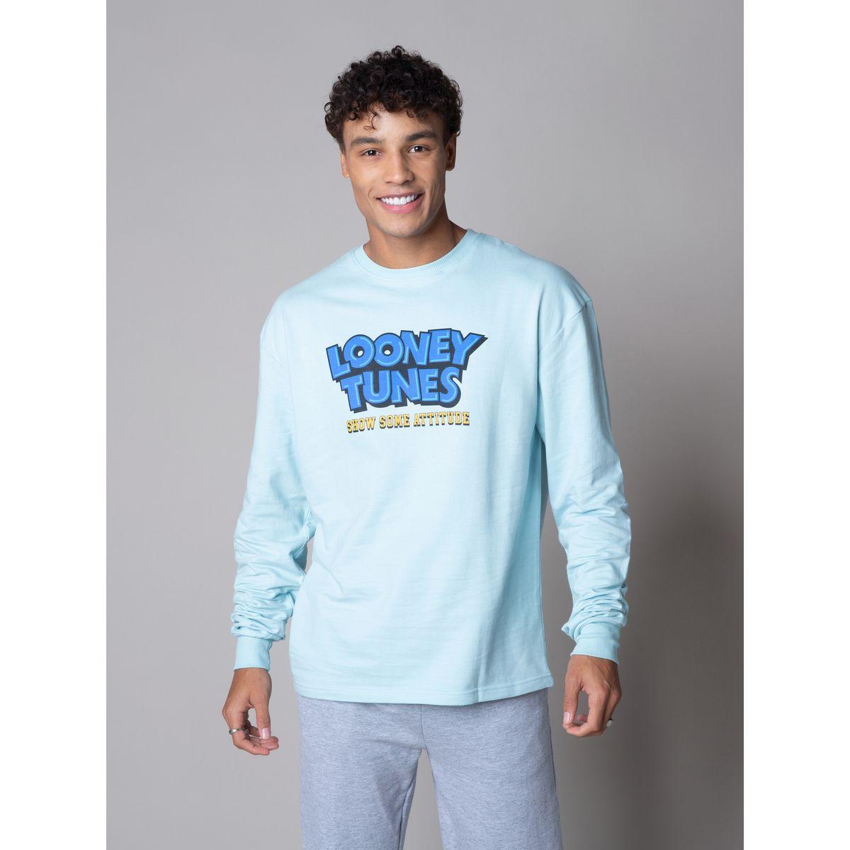 URBAN HAUL X Styli Warner Bros Looney Tunes Graphic Sweatshirt-men-winterwear-hoodiesandsweatshirts-image-2