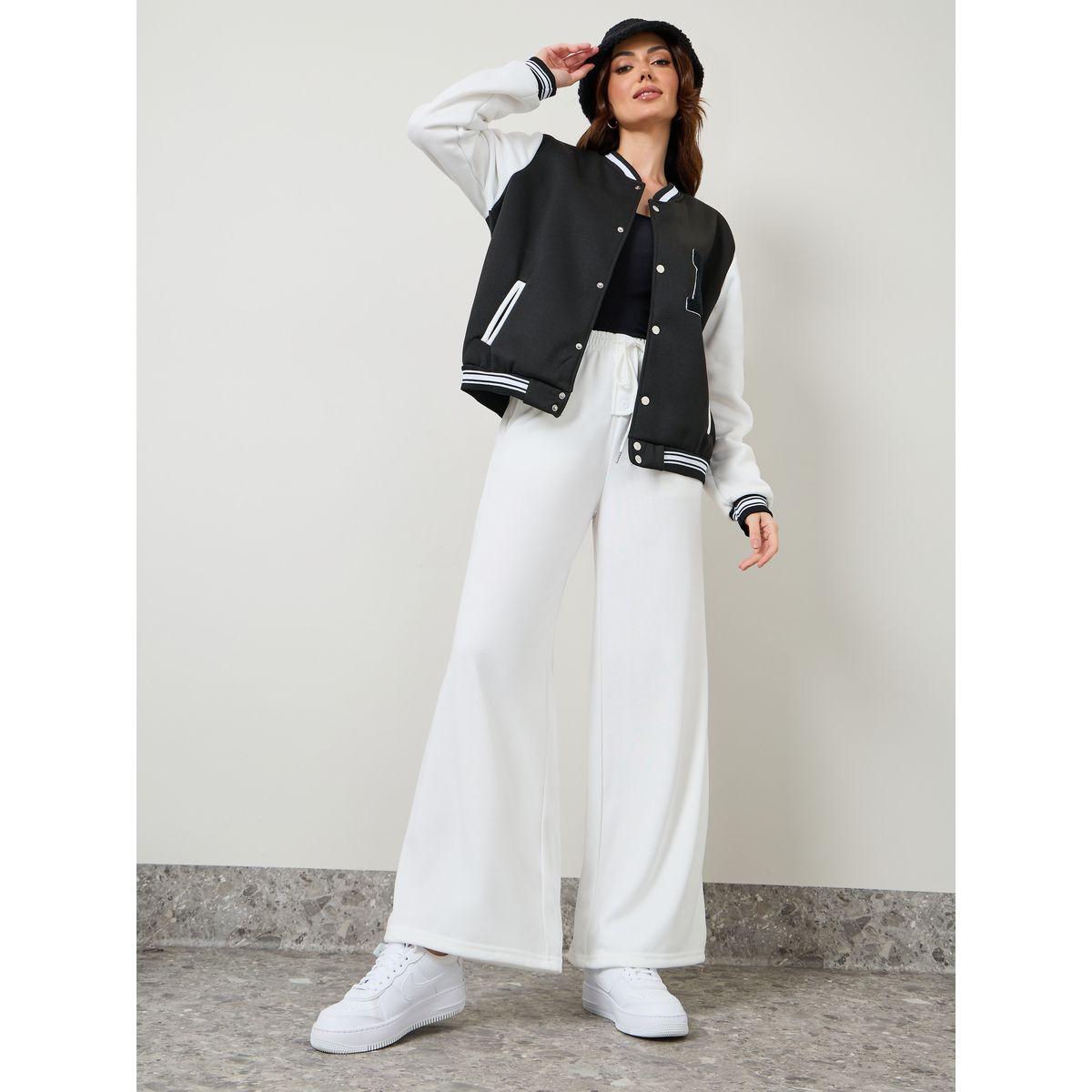 جوغر سادة بياقة عالية-women-clothing-bottoms-joggers-image-4