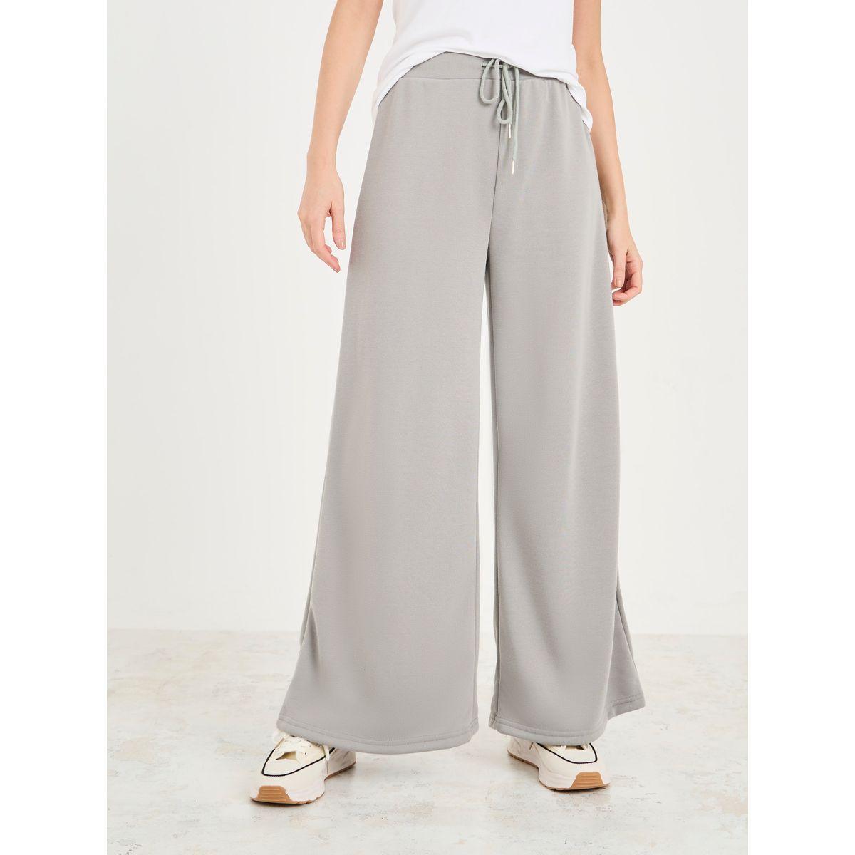 Styli Extreme Wide  Leg Jogger with Drawstring-women-clothing-bottoms-joggers-image-1