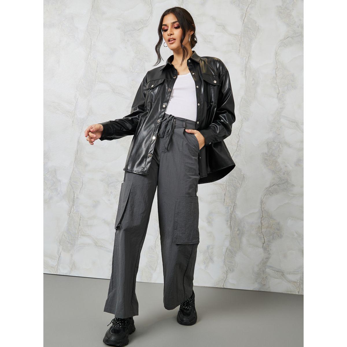 بلوزة واسعة بجيوب على الصدر-women-clothing-shirtsandblouses-shirts-image-2