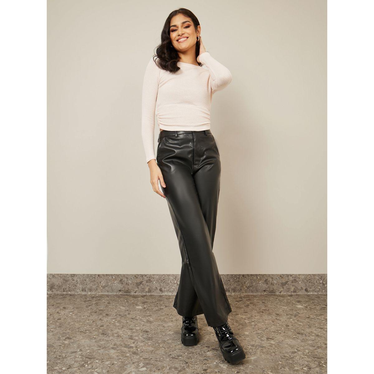 Styli Crew Neck Fitted Knit Top-women-clothing-shirtsandblouses-blouses-image-2