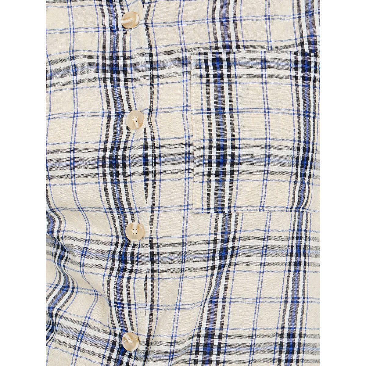 Styli Checkered Print Oversized Longline Shirt-women-clothing-shirtsandblouses-shirts-image-4