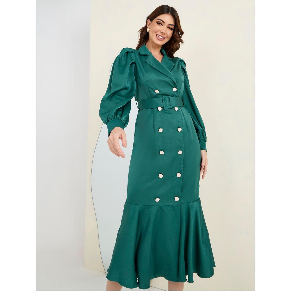 فستان بنمط بليزر مع حزام خصر-women-clothing-dresses-image-1