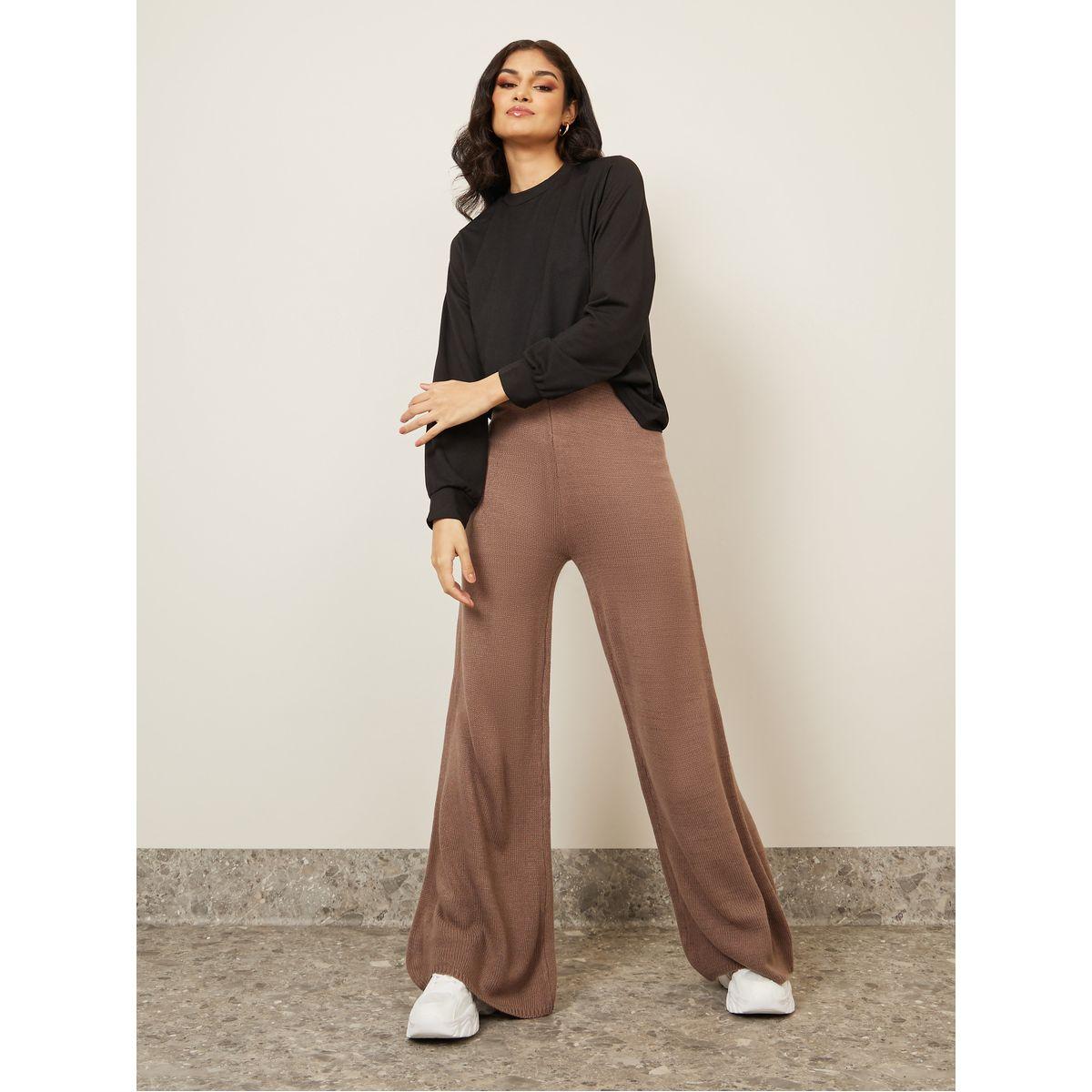 بلوزة محبوكة بياقة عالية-women-clothing-shirtsandblouses-blouses-image-1