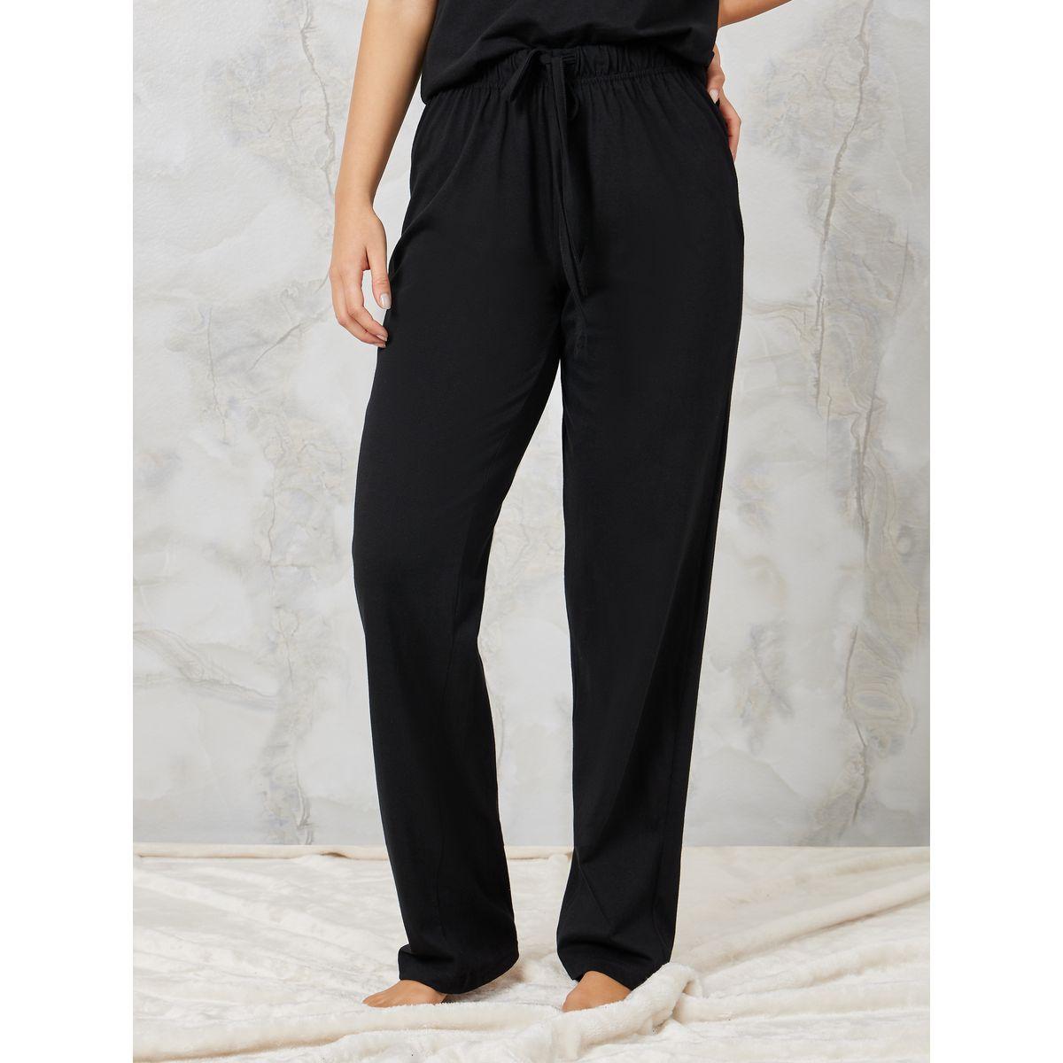 طقم بيجاما من ( تيشيرت + بنطال )-women-clothing-nightwear-pyjamas-longsets-image-5