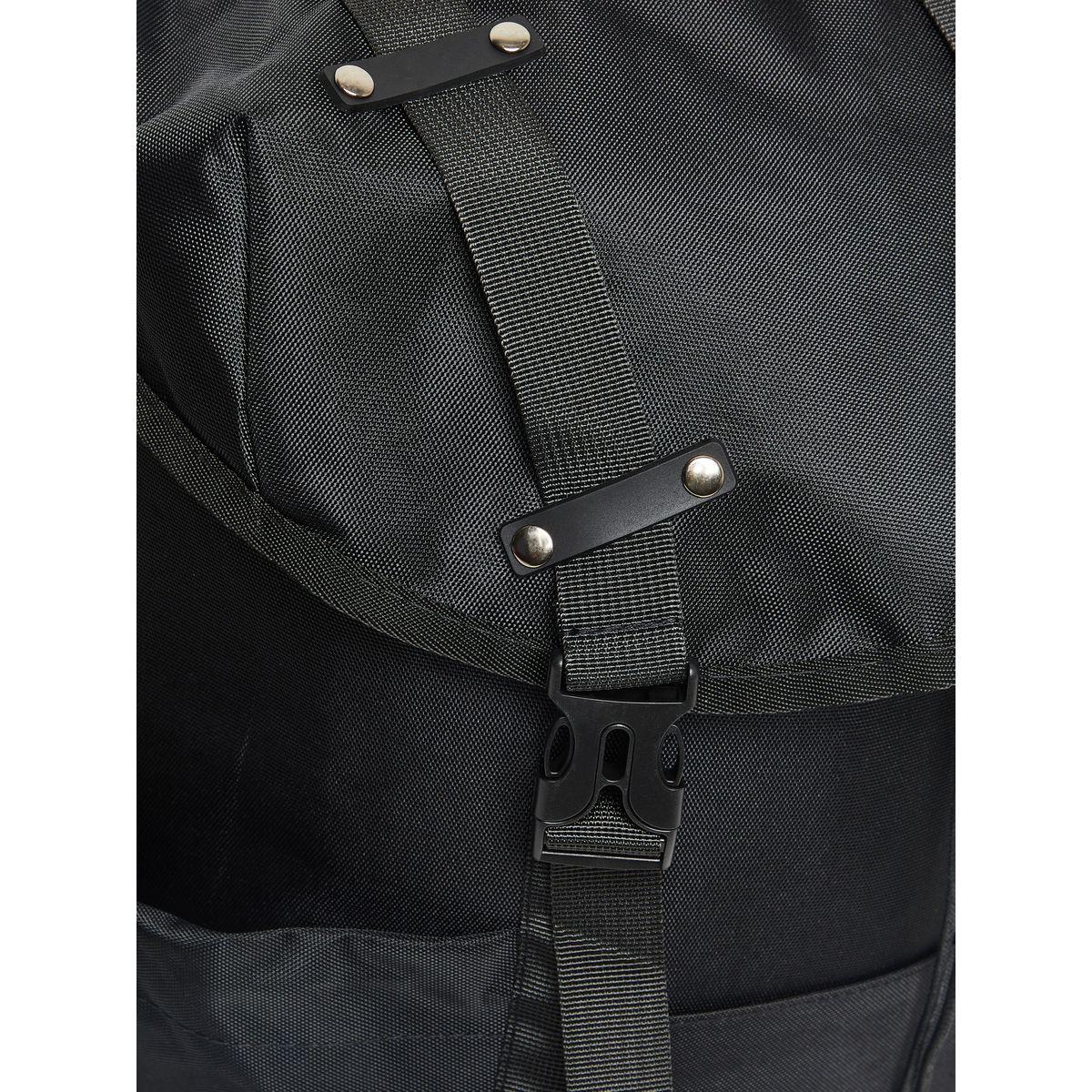 Styli Solid Backpack With Drawstring Closure-men-bags-image-2