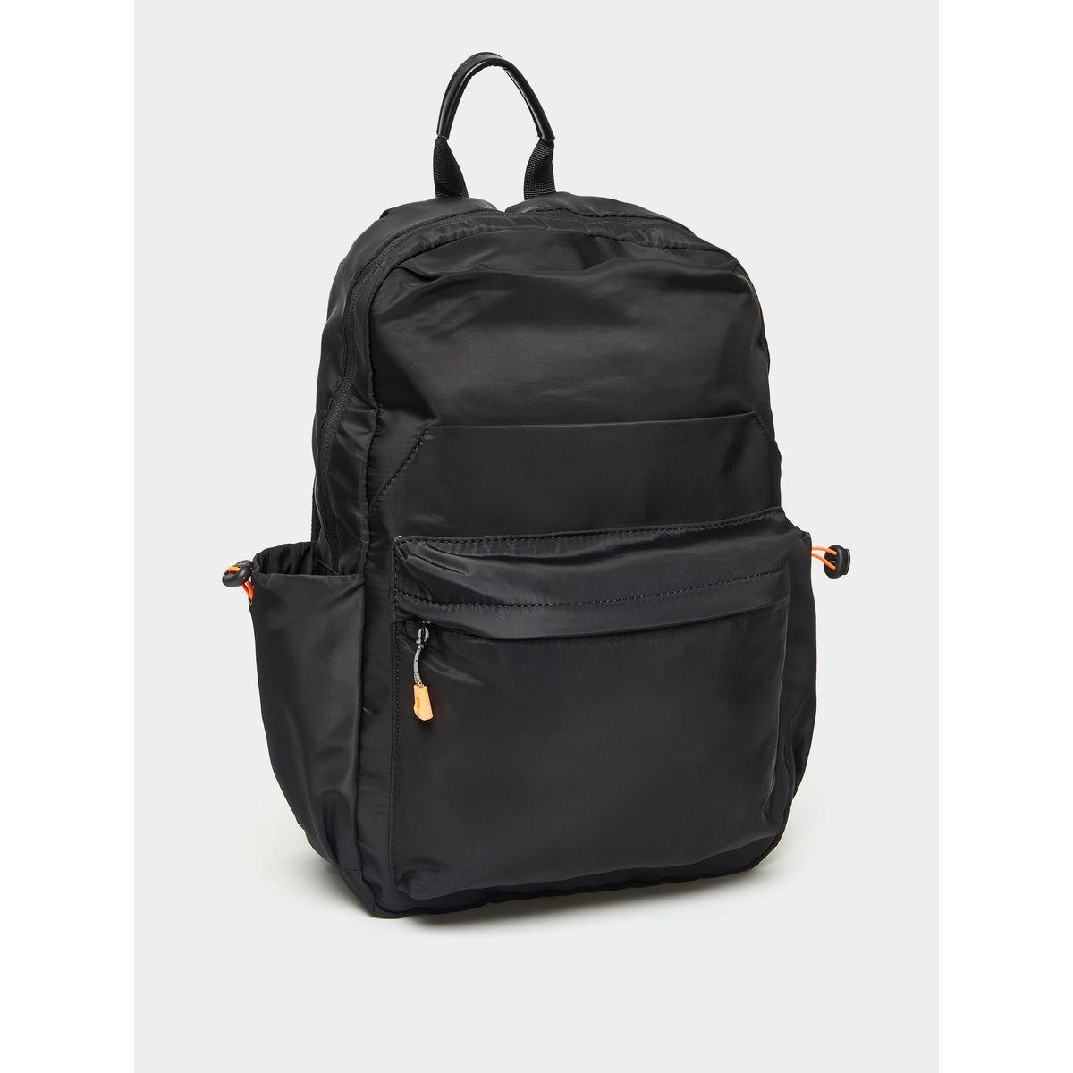 Styli Solid Backpack With USB Cord-men-bags-image-1