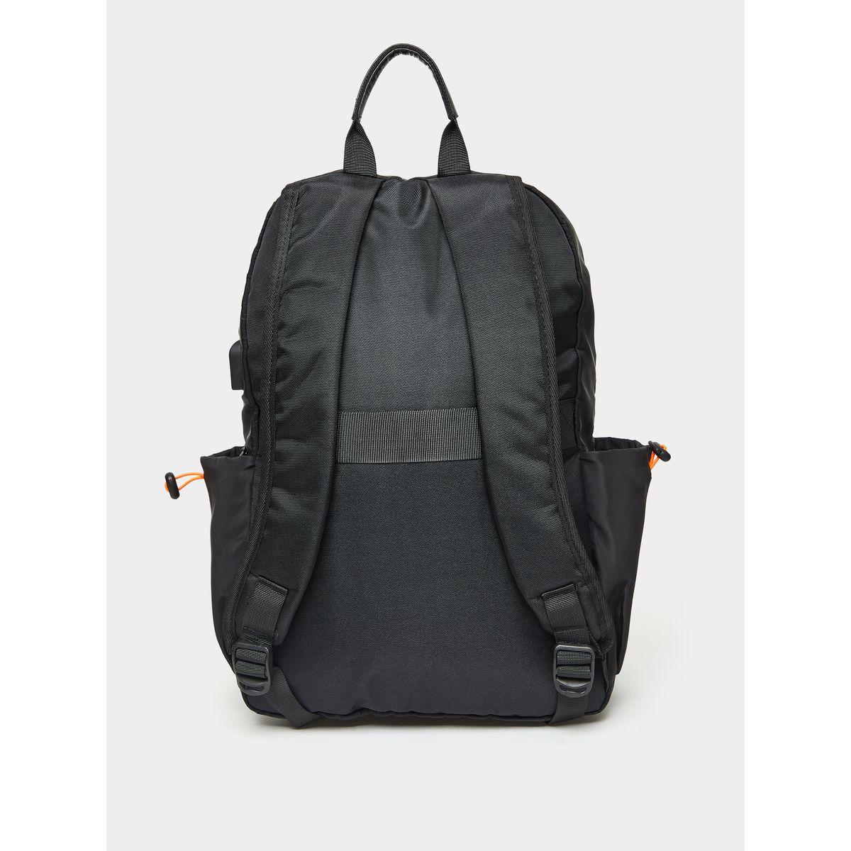 Styli Solid Backpack With USB Cord-men-bags-image-3