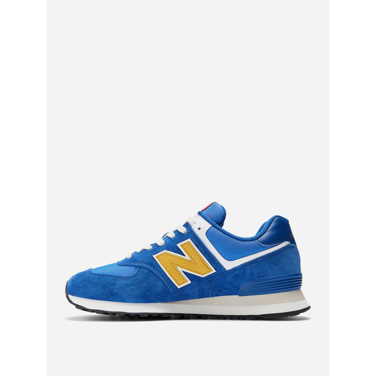 New Balance Colorblock Lace Up Sneakers 574-sports-men-shoes-image-3