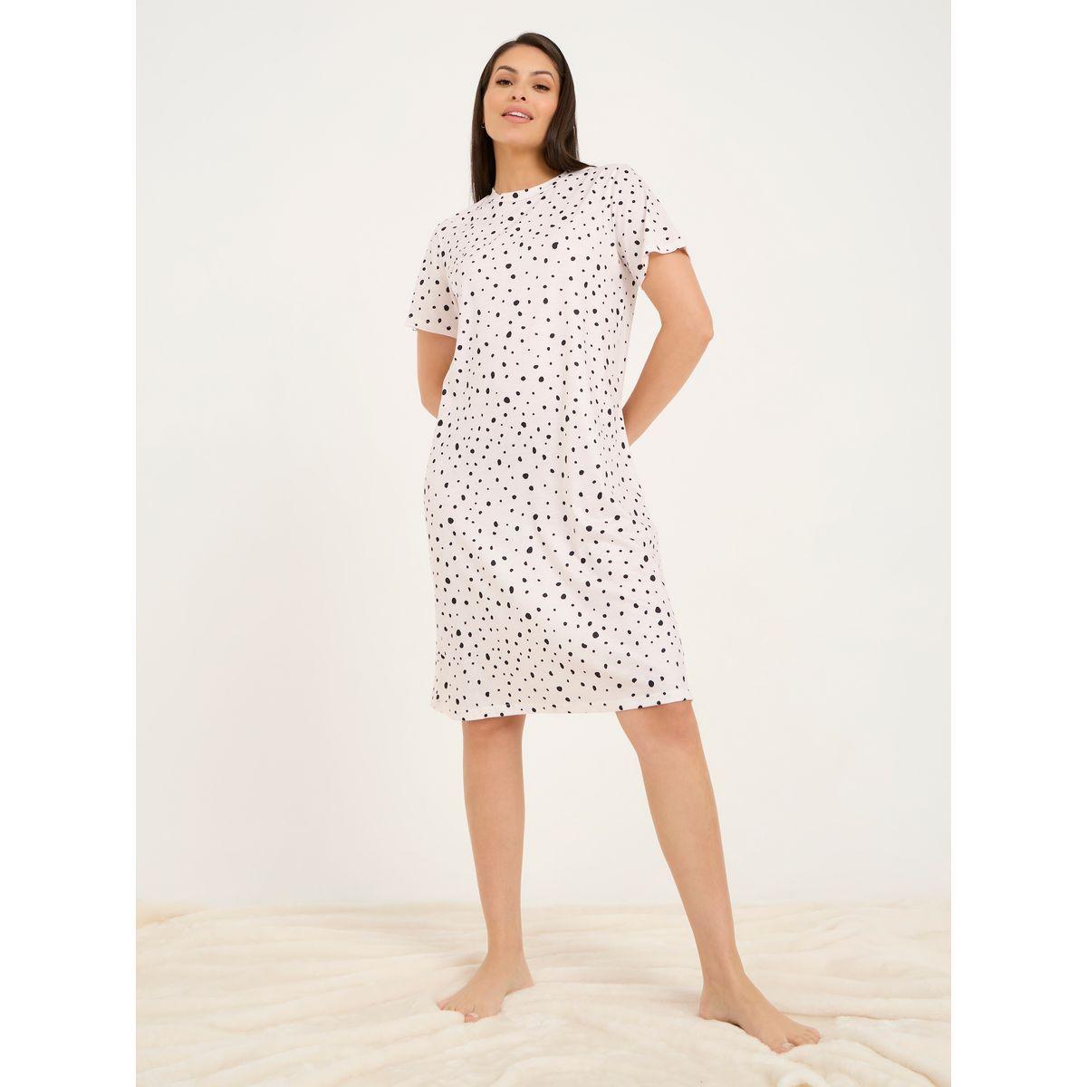 مجموعة من 2 قميص نوم بياقة دائرية-women-clothing-nightwear-nighties-image-6