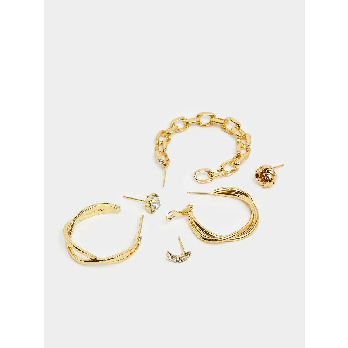 مجموعة من 6 خواتم متنوعة-women-watchesandjewellery-jewellery-earrings-image-3