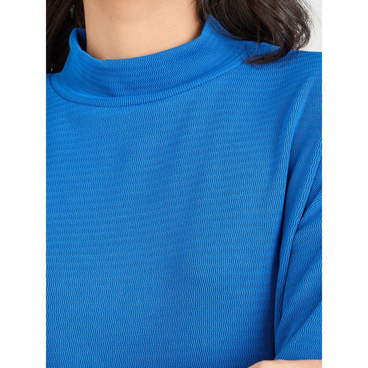 Styli Funnel Neck Knit Top & Straight Leg Pants Co-Ords-women-clothing-coordsets-image-3