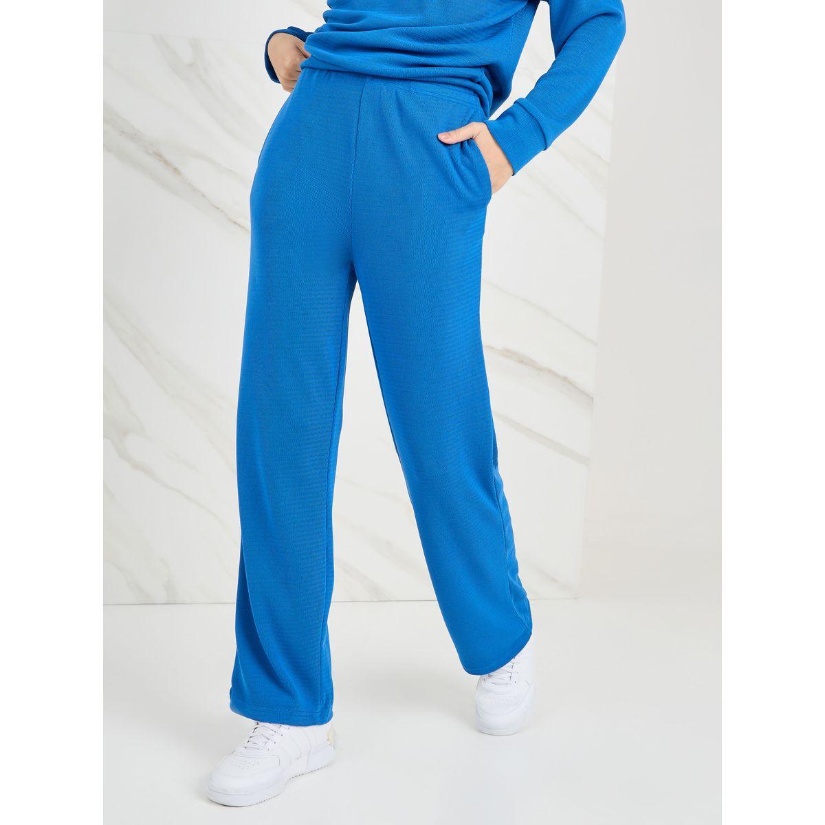Styli Funnel Neck Knit Top & Straight Leg Pants Co-Ords-women-clothing-coordsets-image-4