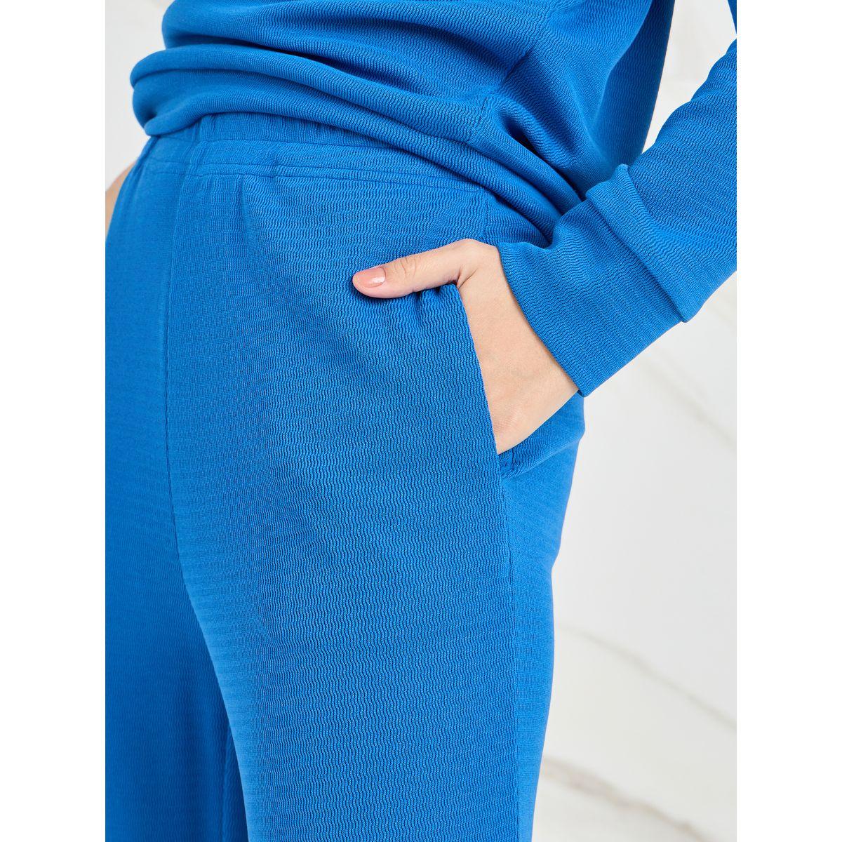 Styli Funnel Neck Knit Top & Straight Leg Pants Co-Ords-women-clothing-coordsets-image-5