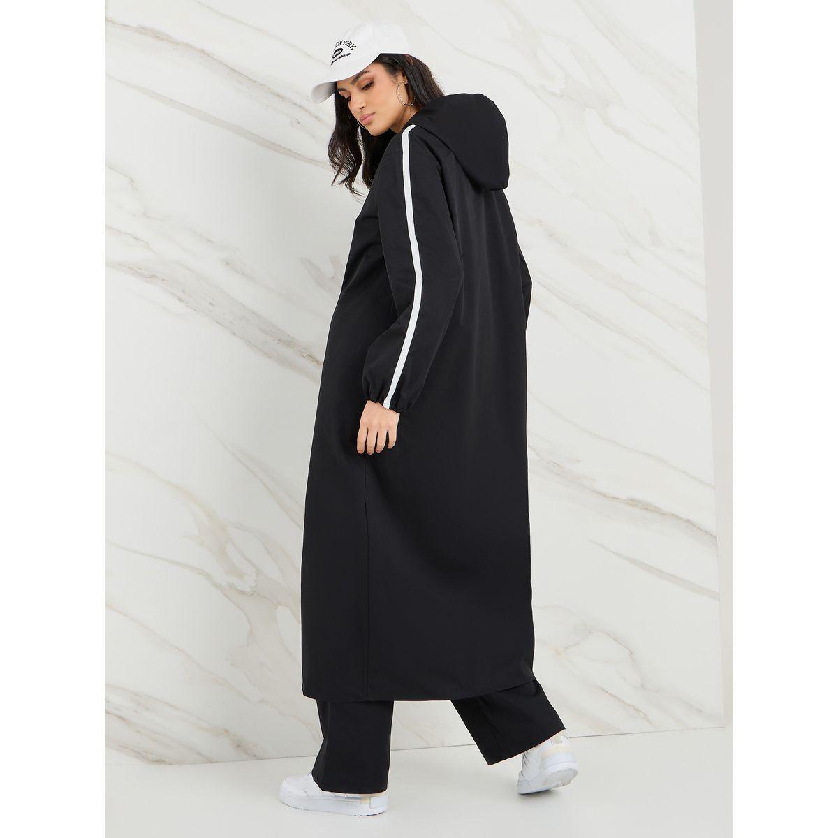 Styli Side Stripe Longline Jacket & Joggers Co-Ords-women-clothing-coordsets-image-6