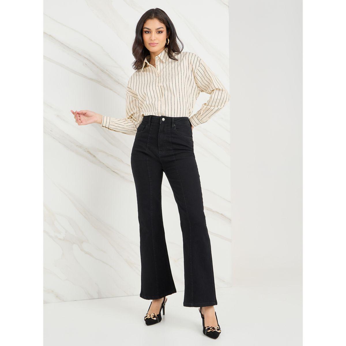 Styli Pinstripe Oversized Longline Shirt-women-clothing-shirtsandblouses-shirts-image-2