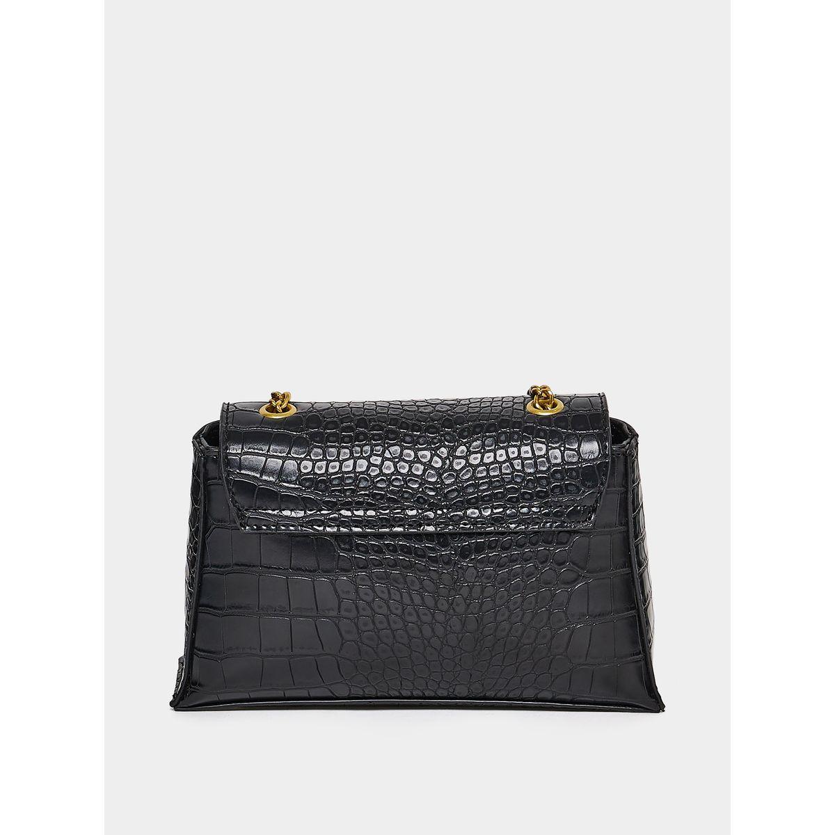 Styli Croc Skin Envelope Shape Bag-women-bagsandwallets-handbags-image-2