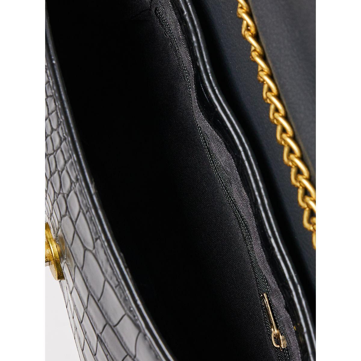 Styli Croc Skin Envelope Shape Bag-women-bagsandwallets-handbags-image-4