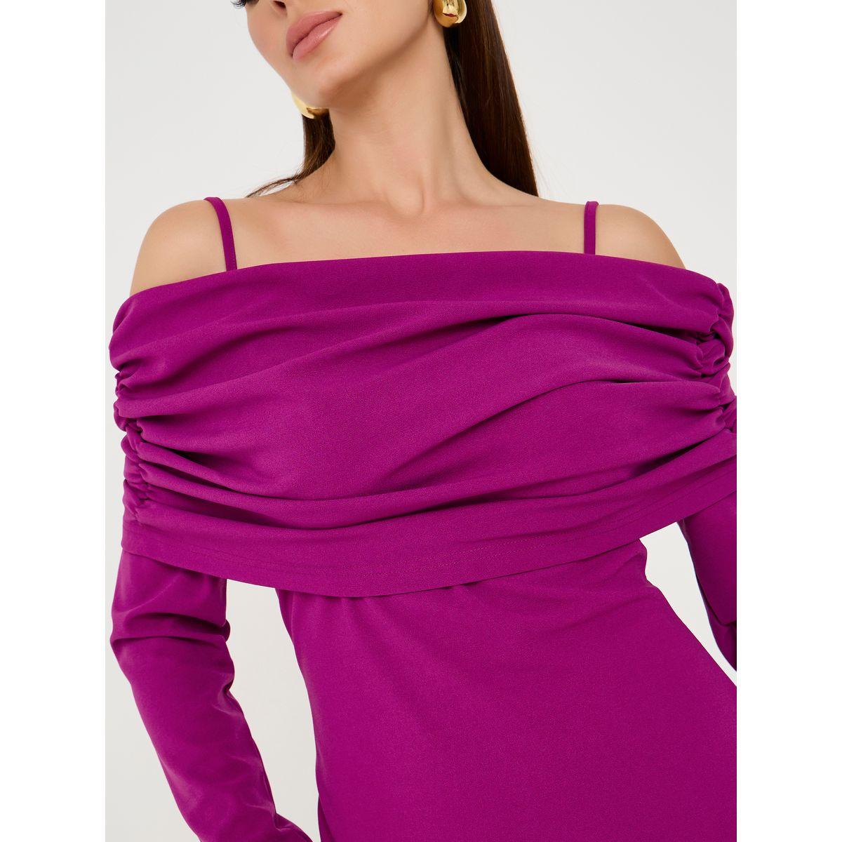 Styli Fold Over Off Shoulder Sheath Maxi Dress-women-clothing-dresses-image-3