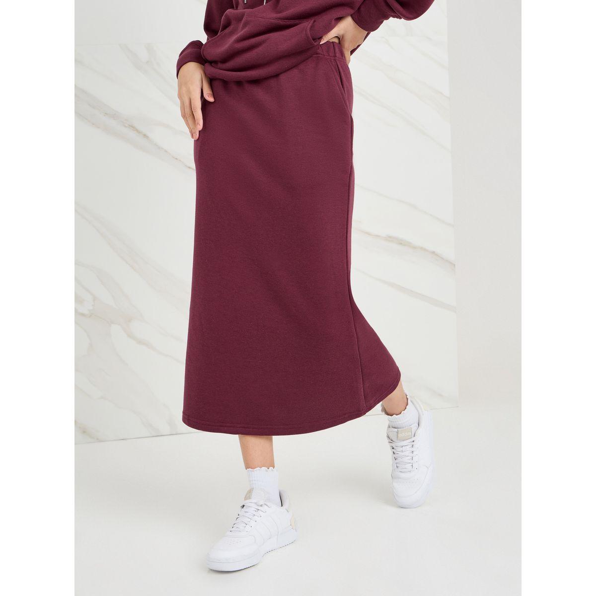 Styli Oversized Graphic Print Hoodie & Skirt Co-Ords-women-clothing-coordsets-image-4
