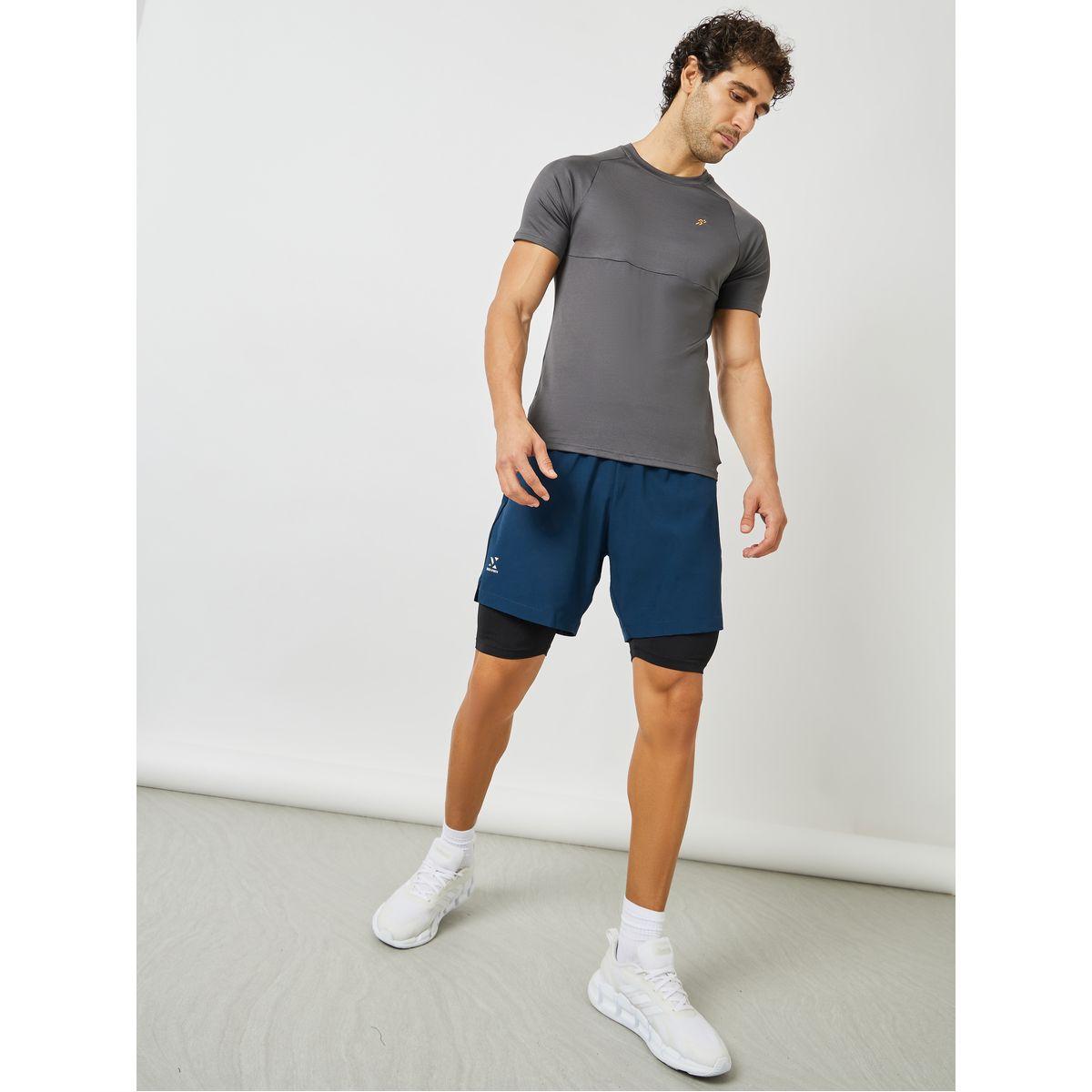 Styli Active Super Stretch 2in1 9" Shorts with Zipper-men-clothing-sportswearandactivewear-bottoms-image-2