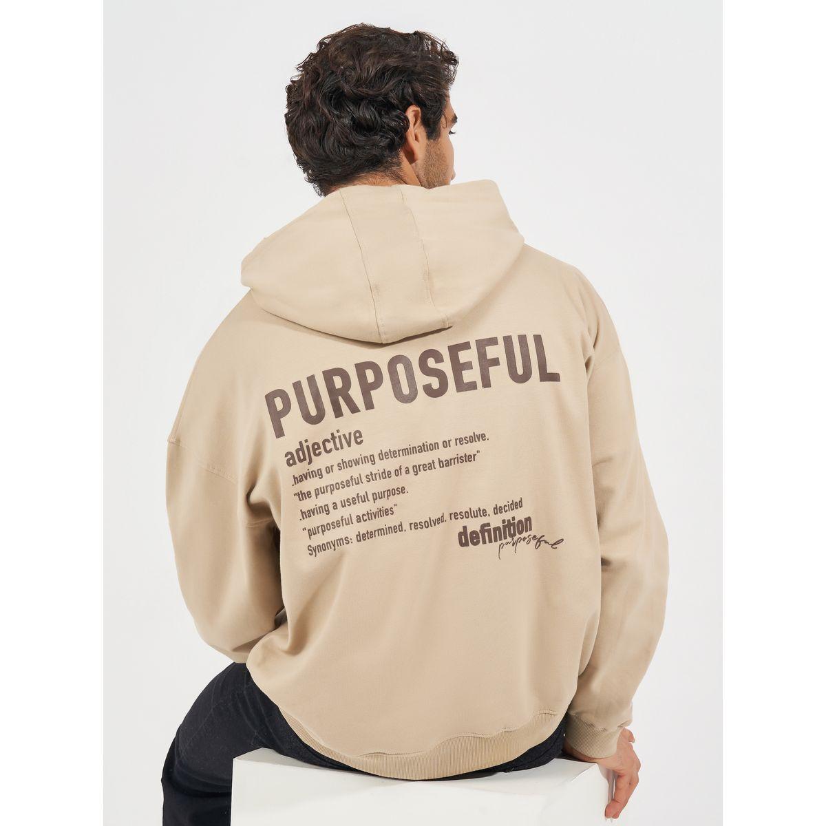 Styli Back Slogan Print Oversized Fleece Hoodie-men-winterwear-hoodiesandsweatshirts-image-2
