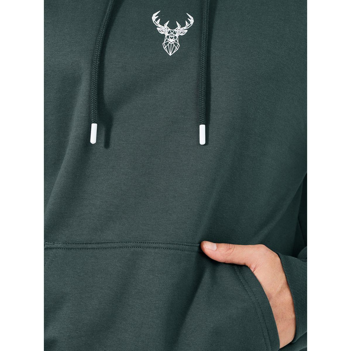 هودي فليس بقصة مريحة وطبعة صغيرة-men-winterwear-hoodiesandsweatshirts-image-3