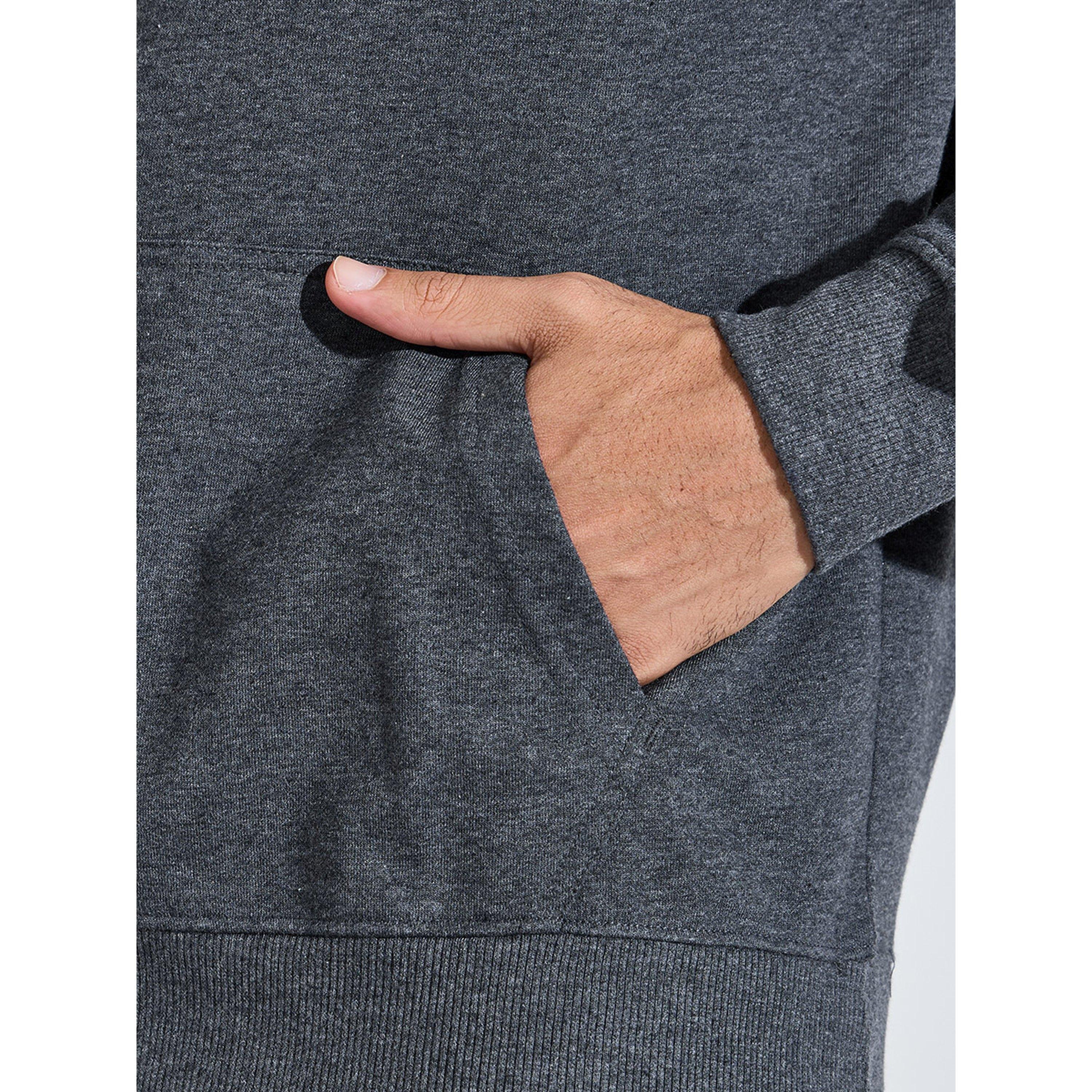هودي صوف بقصة مريحة وطبعة اتش دي بتصميم بسيط-men-winterwear-hoodiesandsweatshirts-image-5