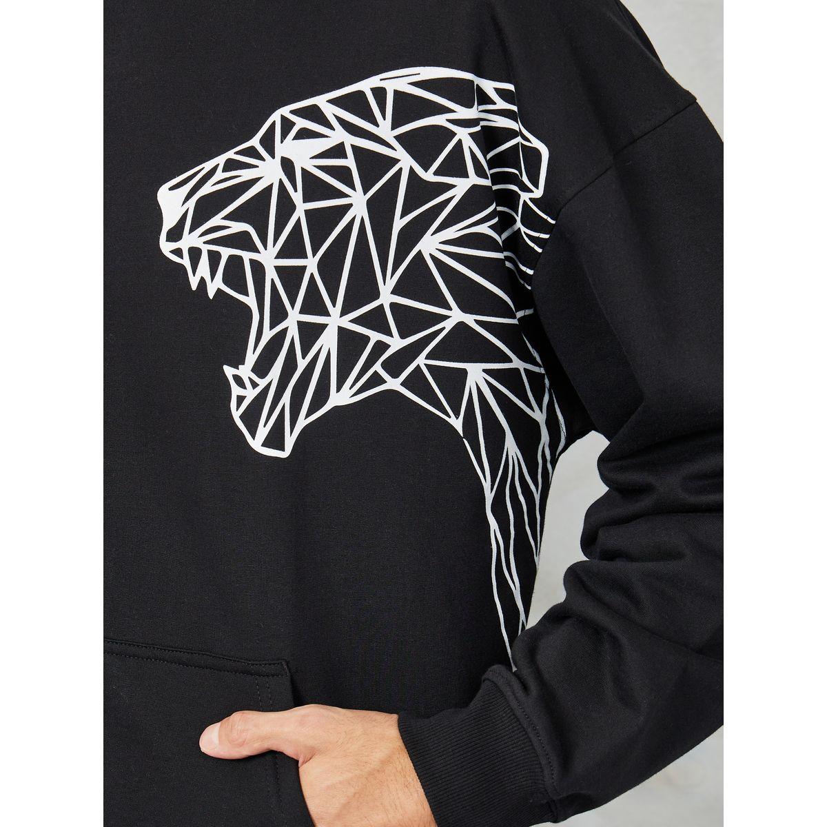 هودي فليس واسع بطبعة بليسمنت-men-winterwear-hoodiesandsweatshirts-image-3