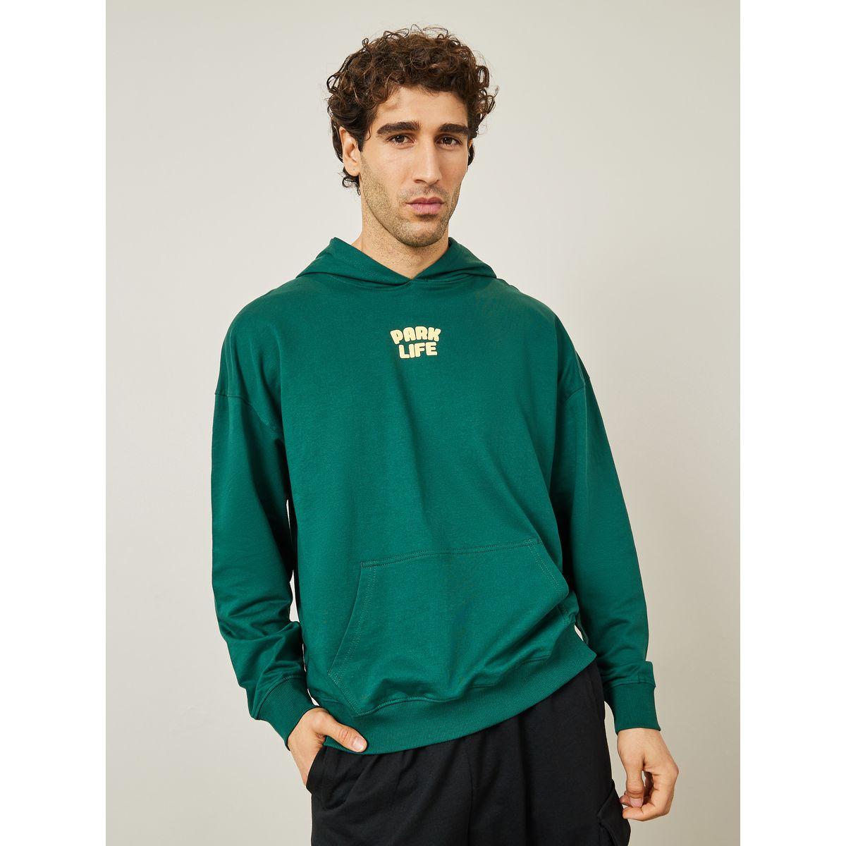 Styli Oversized Front & Back Outdoor Puff Print Terry Hoodie-men-winterwear-hoodiesandsweatshirts-image-3