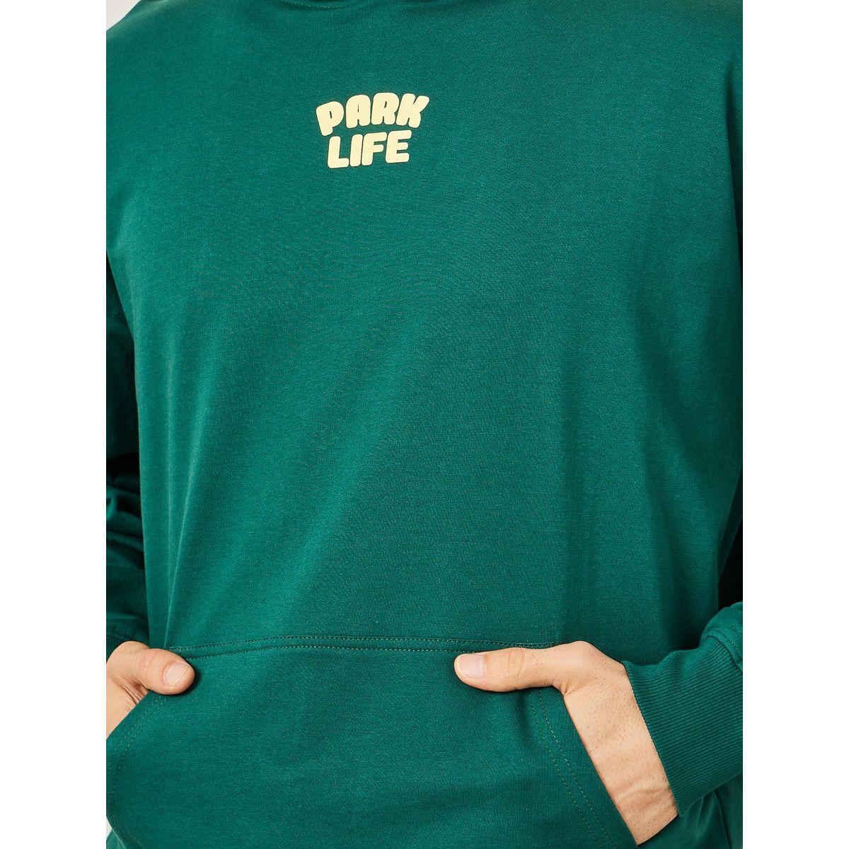 Styli Oversized Front & Back Outdoor Puff Print Terry Hoodie-men-winterwear-hoodiesandsweatshirts-image-4