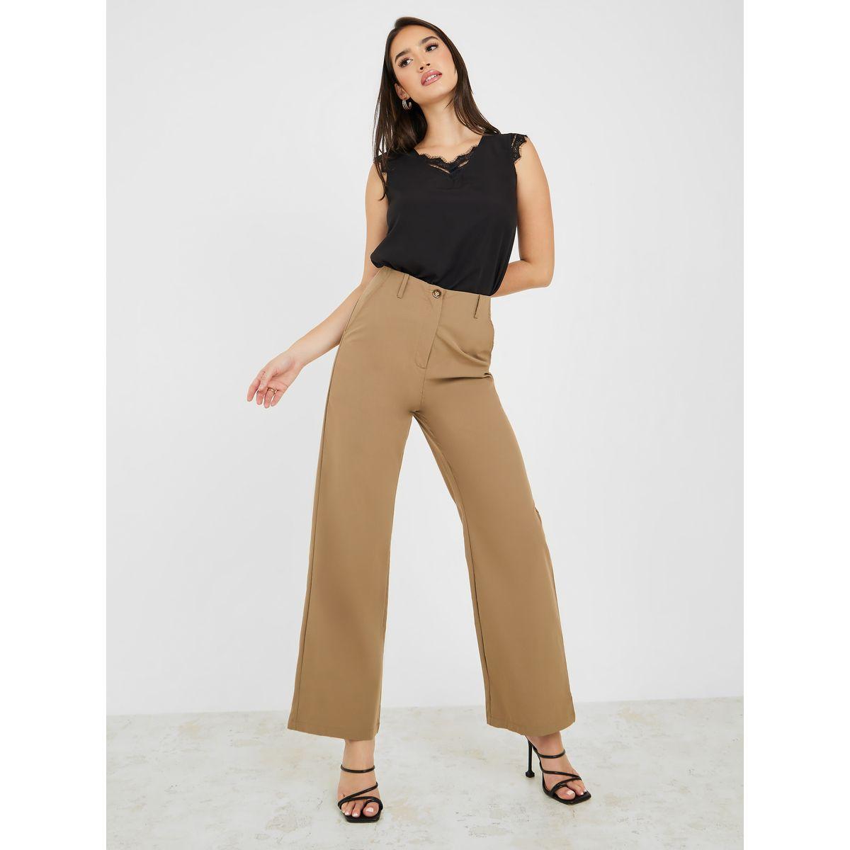 بلوزة بلا اكمام بتفاصيل دانتيل-women-clothing-tshirts-image-2